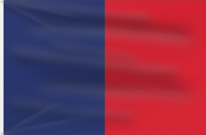 Flag, with two metal eyelets and reinforced hoist: Cagliari Bandèra de Castéddu