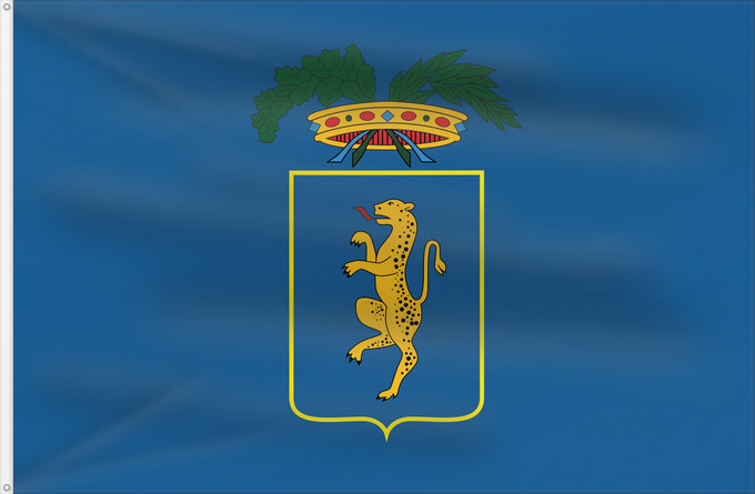 Drapeau, avec deux œillets métalliques et guindant renforcé : Lucca Province Province of Lucca Province de Lucca Provincia de Luca Provinz Lucca Provincia di Lucca