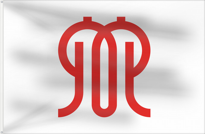 Drapeau, avec deux œillets métalliques et guindant renforcé : Kanagawa Prefecture	Kanagawa	prefectura de Kanagawa	神奈川県旗