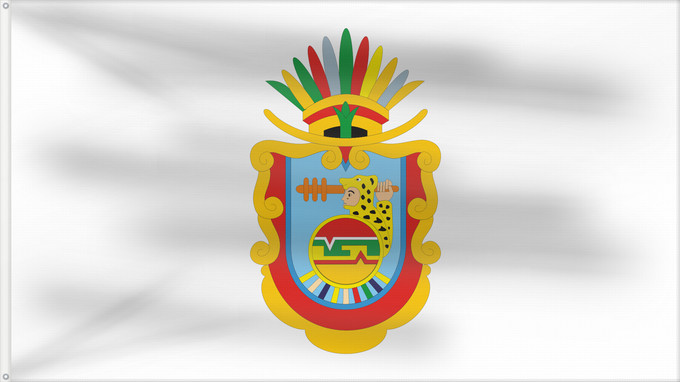 Drapeau, avec deux œillets métalliques et guindant renforcé : Guerrero	State of Guerrero	Guerrero 	guerrero
