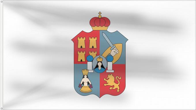 Flag, with two metal eyelets and reinforced hoist: Tabasco
