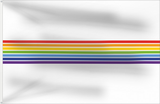 Drapeau, avec deux œillets métalliques et guindant renforcé : Jewish Autonomous Oblast	Jewish Autonomous Oblast 	Oblast autonome juif	Óblast Autónomo Hebreo	Jüdische Autonome Oblast	Oblast autonomo ebraico	Флаг Еврейской автономной области	פאן פון יידישע אויטאנאמע געגנט