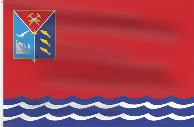 Drapeau, avec deux œillets métalliques et guindant renforcé : Magadan Oblast	oblast de Magadan	Óblast de Magadán	Oblast Magadan