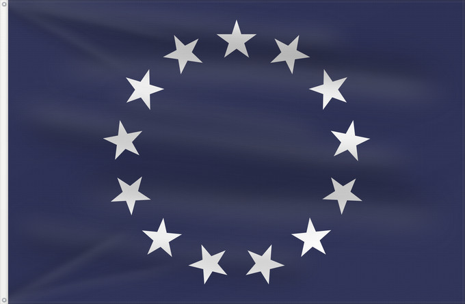 Bandera, con dos ojales metálicos y lado del asta reforzado: United States Foreign Service Officer	Flag of a United States Foreign Service Officer	The official flag for an officer of the United States Foreign Service