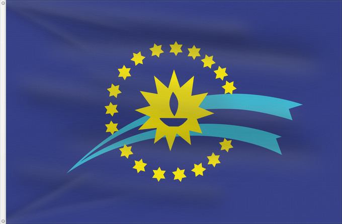 Drapeau, avec deux œillets métalliques et guindant renforcé : Durazno Department Durazno département de Durazno Durazno