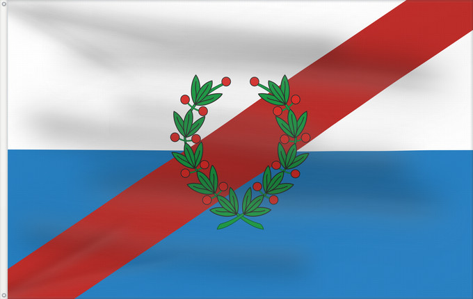 Drapeau, avec deux œillets métalliques et guindant renforcé : Provincia de La Rioja	La Rioja Province	province de La Rioja	provincia argentina de La Rioja	Rioja (Provinz)	La Rioja Province, Argentina