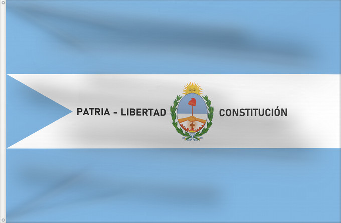 Bandera, con dos ojales metálicos y lado del asta reforzado: Provincia de Corrientes Corrientes Province, Argentina Province de Corrientes Provincia de Corrientes, Argentina Corrientes (Provinz) Provincia di Corrientes