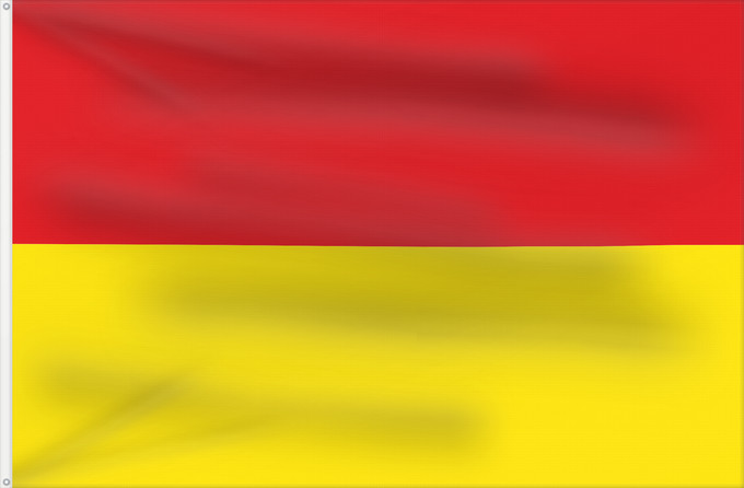 Drapeau, avec deux œillets métalliques et guindant renforcé : Burgenland