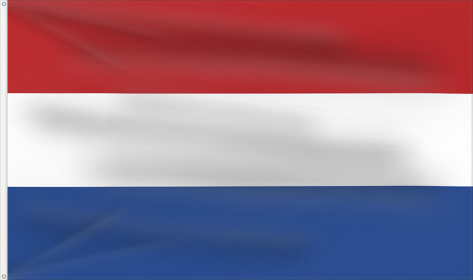 Flag, with two metal eyelets and reinforced hoist: Caribisch Nederland, Hulanda Karibe, BES-eilanden, Bonaire, Saba, Sint Eustatius