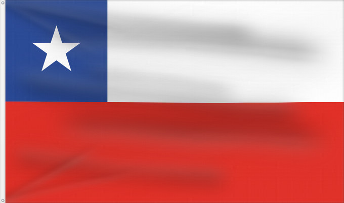 Bandera, con dos ojales metálicos y lado del asta reforzado: Chile	It is easy to put a border around this flag image	Chili	Cile	علم تشيلي	Национално знаме на Чили	ཅི་ལི། དར་ཆ།	Chilen	דגל צ ילה	チリの国旗	칠레의 국기	Флаг Чили	Čila	Chiles	Şili Cumhuriyeti	Прапор Чилі	​智利國旗