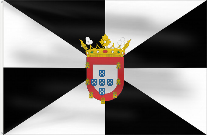 Drapeau, avec deux œillets métalliques et guindant renforcé : Ceuta Ceuta Spain Ceuta España