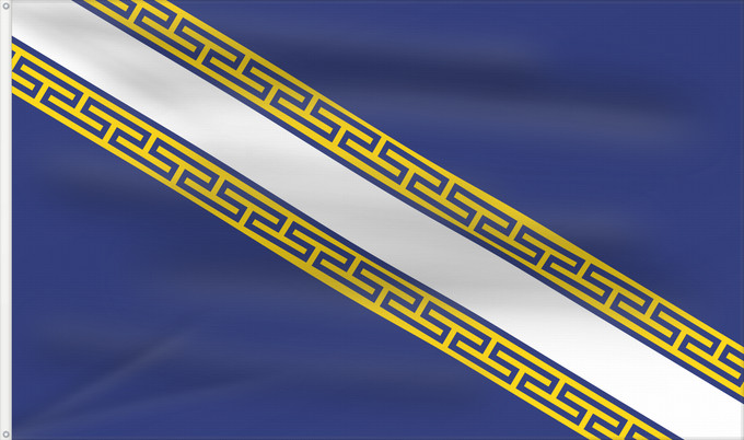 Flag, with two metal eyelets and reinforced hoist: Champagne-Ardenne Region Champagne-Ardenne in France Région Champagne-Ardenne en France Champaña-Ardenas