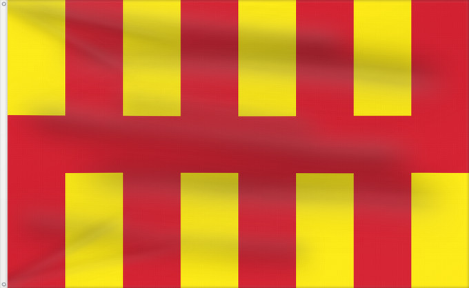 Flag, with two metal eyelets and reinforced hoist: Northumberland Le Northumberland
