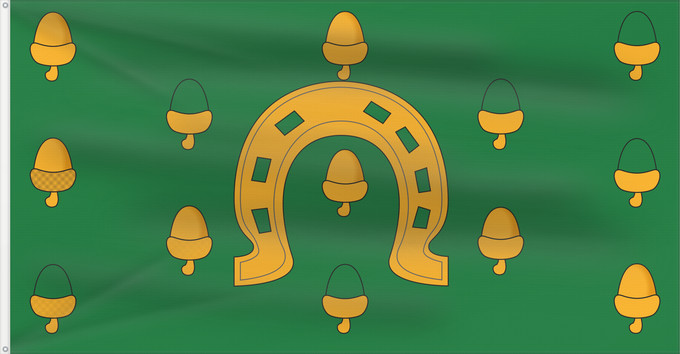 Flag, with two metal eyelets and reinforced hoist: Rutland  older colours	Rutland	comté de Rutland