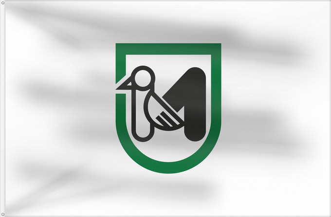 Flagge, mit zwei Metallösen und verstärktem Besatzband: Marche	It is easy to put a border around this flag image	marche	Marcas	Italienischen Region Marken	Regione italiana Marche