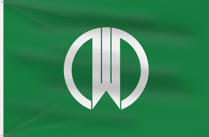 Flag, with two metal eyelets and reinforced hoist: Yamagata
