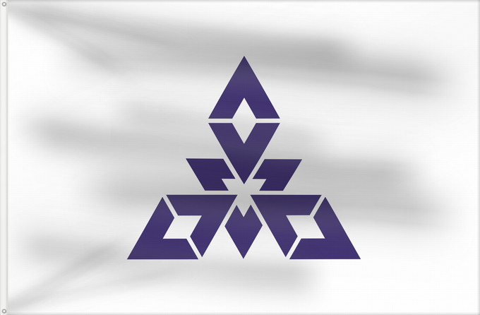 Bandera, con dos ojales metálicos y lado del asta reforzado: Fukuoka City	W3C-validity not checked	Fukuoka, Fukuoka	Fukuoka	福岡市旗