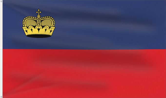 Drapeau, avec deux œillets métalliques et guindant renforcé : Liechtenstein	Сцяг Ліхтэнштэйна	Liĥtenŝtejno	Liechtensteingo bandera	Ala Liechtensteinê	Dal Liechtenstein	Флаг Лихтенштейна	Lihtenštajna	Прапор Ліхтенштейну