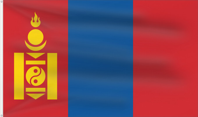 Flag, with two metal eyelets and reinforced hoist: Mongolia Mongolie Mongolei علم منغوليا མོང་གོལ། དར་ཆ། Mūng-gū guók-gì Mongoolia lipp Mùng-kú-koet khì Моңғолия байрағы 몽골의 국기 Моңголстан туусу Знаме на Монголија .mw-parser-output Флаг Монголии Парчами Муғулистон Монголия байдаги Монголия байрагы Моңғул