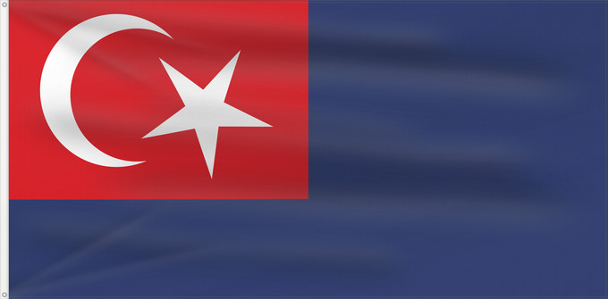 Flag, with two metal eyelets and reinforced hoist: Johor	Malaysian state Johor	Johor o Johore 