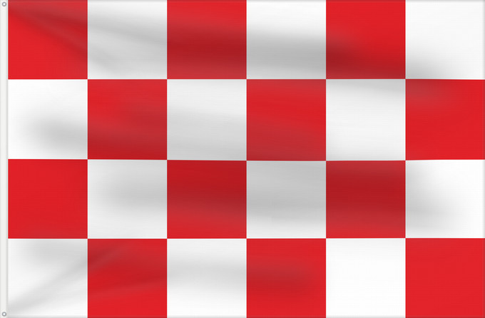 Bandera, con dos ojales metálicos y lado del asta reforzado: North Brabant	Province nl Noord Brabant	 North Brabant	North Brabant	Noord Brabant	Brabante Settentrionale