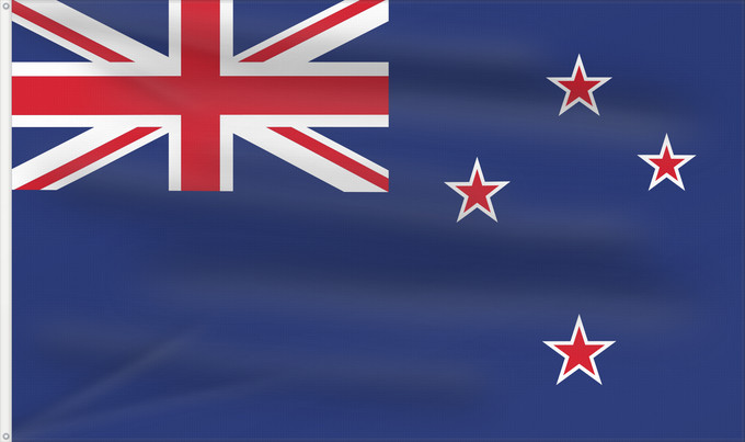 Bandera, con dos ojales metálicos y lado del asta reforzado: New Zealand	Nouvelle-Zelande	Nueva Zelanda	Neuseeland	Nuova Zelanda	Nieuw-Zeeland	Nova Zelândia	علم نيوزيلندا	Знаме на Нова Зеландия	Banniel broadel Zeland-Nevez	Nového Zélandu	New Zealands	Uus-Meremaa lipp	پرچم نیوزیلند	Uuden-Seelannin	Új-Zéland	Selandia