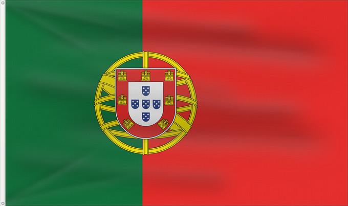 Flag, with two metal eyelets and reinforced hoist: Portugal Portugals Portogallo A bandeira nacional de Portugal Portugalii علم البرتغال Сцяг Партугаліі Banniel broadel Portugal Portugala პორტუგალიის დროშა Прапор Португалії