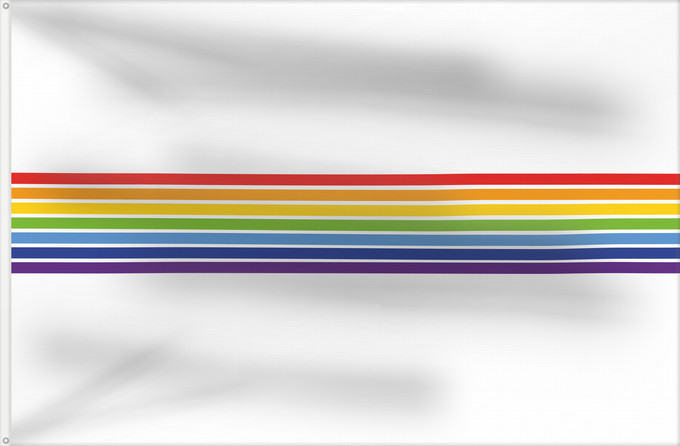 Drapeau, avec deux œillets métalliques et guindant renforcé : Jewish Autonomous Oblast	Jewish Autonomous Oblast 	Oblast autonome juif	Óblast Autónomo Hebreo	Jüdische Autonome Oblast	Oblast autonomo ebraico	Флаг Еврейской автономной области	פאן פון יידישע אויטאנאמע געגנט