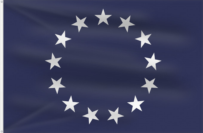 Bandera, con dos ojales metálicos y lado del asta reforzado: United States Foreign Service Officer	Flag of a United States Foreign Service Officer	The official flag for an officer of the United States Foreign Service