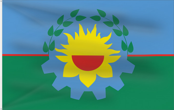 Flagge, mit zwei Metallösen und verstärktem Besatzband: Provincia de Buenos Aires	Buenos Aires Province	Province de Buenos Aires	Buenos Aires (Provinz)	Provincia di Buenos Aires