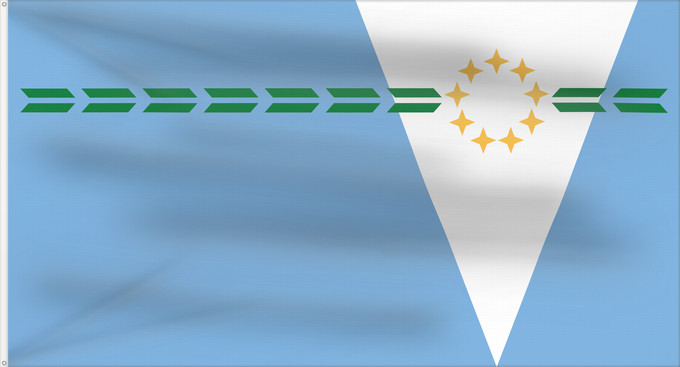 Flag, with two metal eyelets and reinforced hoist: Provincia de Formosa Formosa Province, Argentina Province de Formosa Formosa provincia formosa provinz Formosa Provincia