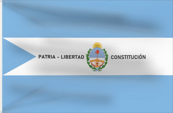 Bandera, con dos ojales metálicos y lado del asta reforzado: Provincia de Corrientes	Corrientes Province, Argentina	Province de Corrientes	Provincia de Corrientes, Argentina	Corrientes (Provinz)	Provincia di Corrientes