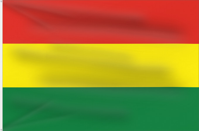 Bandera, con dos ojales metálicos y lado del asta reforzado: Bolivia	Bolivie	Bolivien	Bolivia Flag of Bolivia* country Template I18n/Republic of Bolivia used by Bolivia from 1851 until Present created by Government of Bolivia format 15 22 shape rectangular colours red
