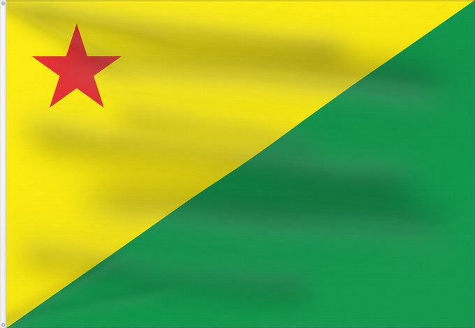 Drapeau, avec deux œillets métalliques et guindant renforcé : Acre	Acre (state)	Acro	Acriana