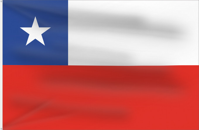 Drapeau, avec deux œillets métalliques et guindant renforcé : Chile	It is easy to put a border around this flag image	Chili	Cile	علم تشيلي	Национално знаме на Чили	ཅི་ལི། དར་ཆ།	Chilen	דגל צ ילה	チリの国旗	칠레의 국기	Флаг Чили	Čila	Chiles	Şili Cumhuriyeti	Прапор Чилі	​智利國旗