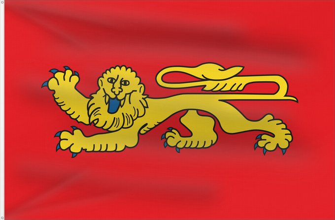 Flag, with two metal eyelets and reinforced hoist: Aquitaine Regional flag of the french province Aquitaine Région Aquitaine en France Aquitania región francesa Aquitanien Aquitania