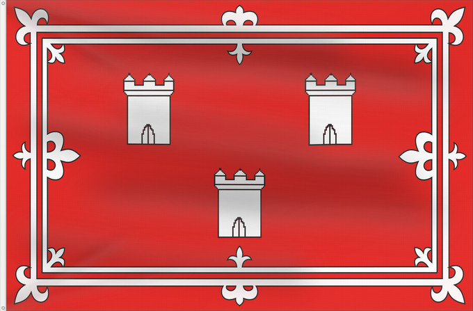 Drapeau, avec deux œillets métalliques et guindant renforcé : Aberdeen	A vector Image of the flag of Aberdeen