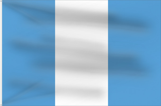 Flag, with two metal eyelets and reinforced hoist: Civil Ensign of Guatemala Guatemala Civil de Guatemala
