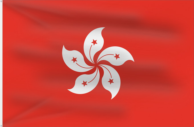Flag, with two metal eyelets and reinforced hoist: Hong Kong	Hongkong	ཞང་ཀང་། དར་ཆ།	Honkongo	​香港嗰旗	​香港旗 / Hiông-kóng khì	香港の旗	Şäñğañ	香港의 旗 / 향항의 기 / 홍콩의 기	​香港特別行政區之旗	Флаг Гонконга	ธงประจำเขตบริหารพิเศษฮ่องกง	Hong Kong un	شياڭگاڭ دۆلەت بايرىقى	Прапор Гонконгу	區旗香港 / Khu kỳ Hương Cảng  Hồng Kông	​香港區旗	香港特別行