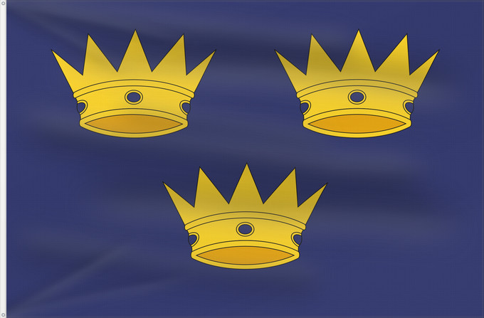 Drapeau, avec deux œillets métalliques et guindant renforcé : Munster