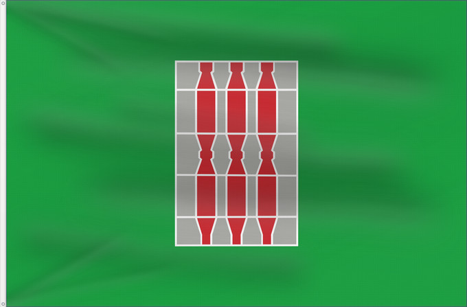 Flag, with two metal eyelets and reinforced hoist: Umbria	Italian region Umbria	Région de l'Ombrie	Regione italiana Umbria