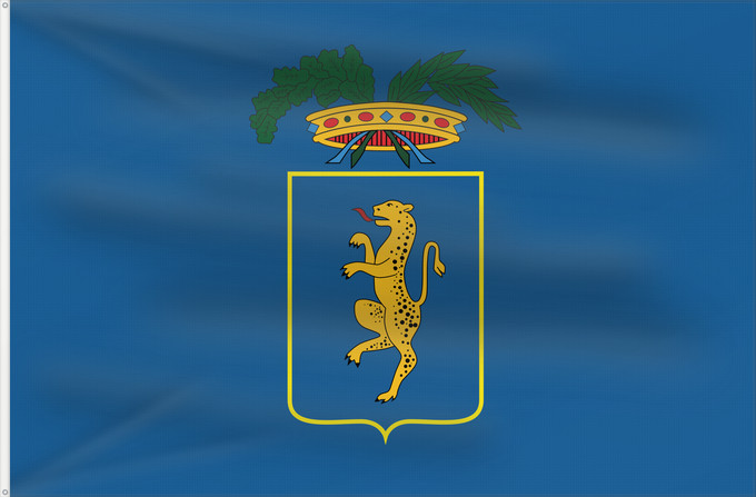 Bandera, con dos ojales metálicos y lado del asta reforzado: Lucca Province	Province of Lucca	Province de Lucca	Provincia de Luca	Provinz Lucca	Provincia di Lucca