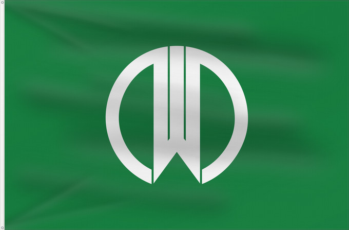 Flag, with two metal eyelets and reinforced hoist: Yamagata