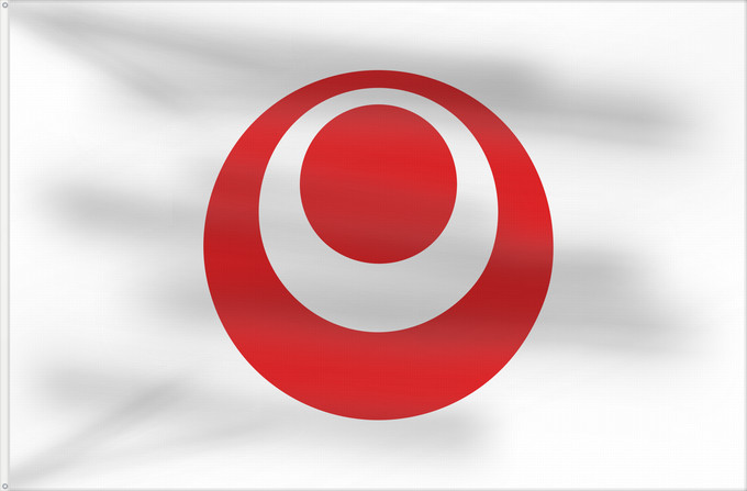 Bandera, con dos ojales metálicos y lado del asta reforzado: Okinawa Prefecture	 préfecture d'Okinawa 	prefectura de Okinawa	Präfektur Okinawa	Prefettura di Okinawa	Okinawa Prefecture, Japan
