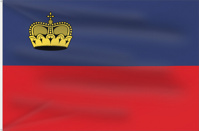 Drapeau, avec deux œillets métalliques et guindant renforcé : Liechtenstein	Сцяг Ліхтэнштэйна	Liĥtenŝtejno	Liechtensteingo bandera	Ala Liechtensteinê	Dal Liechtenstein	Флаг Лихтенштейна	Lihtenštajna	Прапор Ліхтенштейну