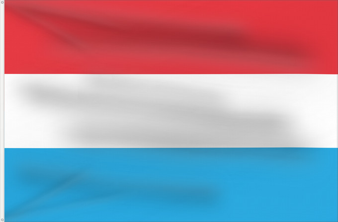 Flag, with two metal eyelets and reinforced hoist: Luxembourg	Luxemburgo	Luxemburg	Lussemburghese	Luksemburga	Сцяг Люксембурга	Национално знаме на Люксембург	Banniel Luksembourg	Lucemburská vlajka	Luxembourgs	Σημαία του Λουξεμβούργου	Luksemburgi lipp	پرچم لوکزامبورگ	Luxemburgin	Lucsamburg	ლუქსემბურგის დრო