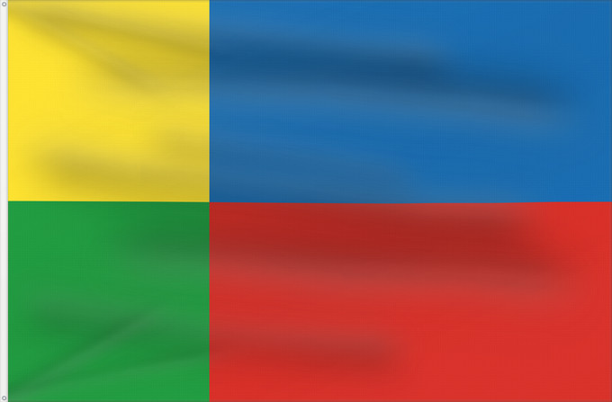Drapeau, avec deux œillets métalliques et guindant renforcé : Zilinsky vlajka Žilina Region Région de Žilina Región de Žilina Žilina