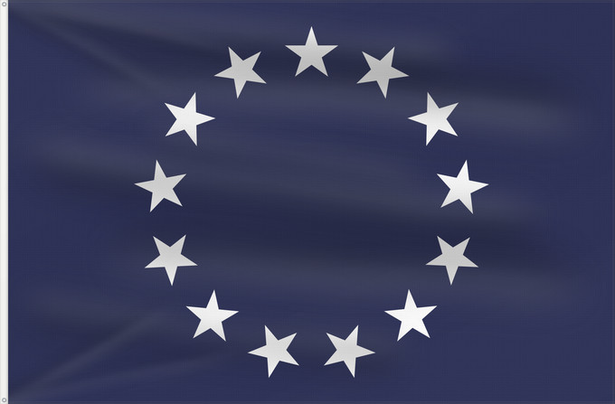 Bandera, con dos ojales metálicos y lado del asta reforzado: United States Foreign Service Officer Flag of a United States Foreign Service Officer The official flag for an officer of the United States Foreign Service