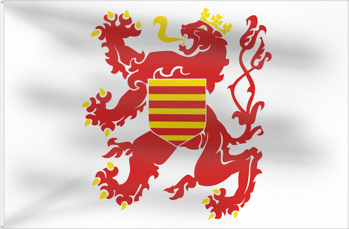 Bandera, con dos ojales metálicos y lado del asta reforzado: Limburg (nl)