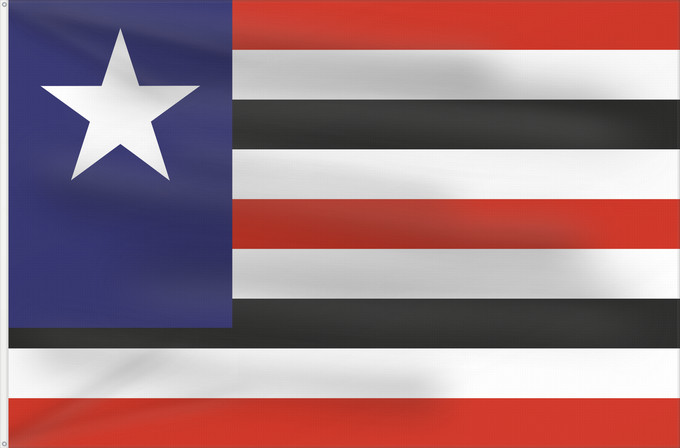 Drapeau, avec deux œillets métalliques et guindant renforcé : Maranhão